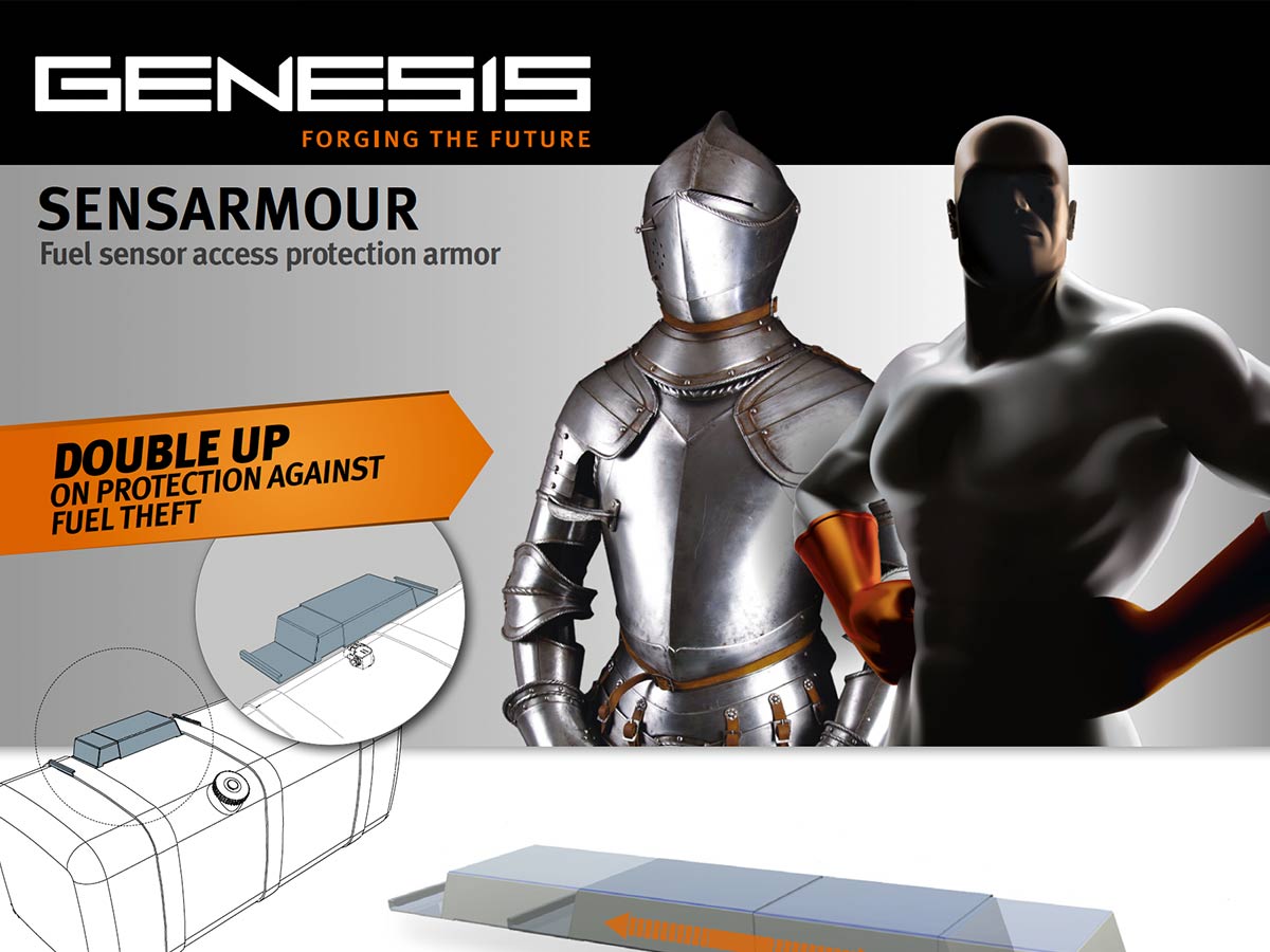 Genesis Sensarmour Commercial Vehicle Fuel Sender Unit Access Protection